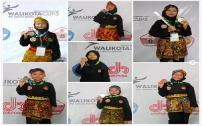 Hasil kejuaraan Pencak Silat Walikota Cup 3 Tahun 2024